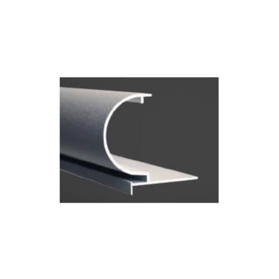 White 2 ft. Coping Radius Corner - 4 Piece - Durable Pool Accessory