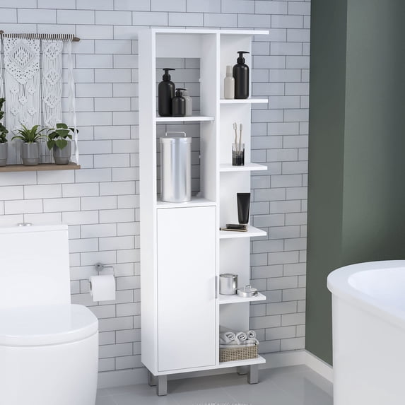White, 20.9" W - High - quality Cabinet - Bathroom Organization - Keep Bathroom Organized