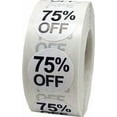 thumbnail image 1 of White 20%Off Circle Stickers | 0.75" Inch Round | 500 Pack, 1 of 2