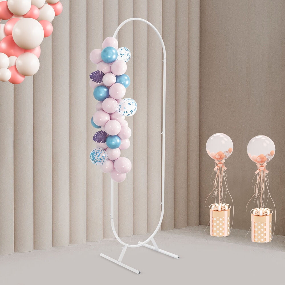 White 2M Wedding Stand Arch Backdrop Rack for Ceremony Party Venue ...