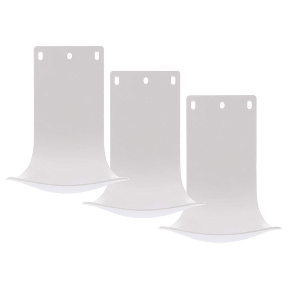 White 3 Pcs Laundry Detergent Liquid Dripping and Spraying Tray