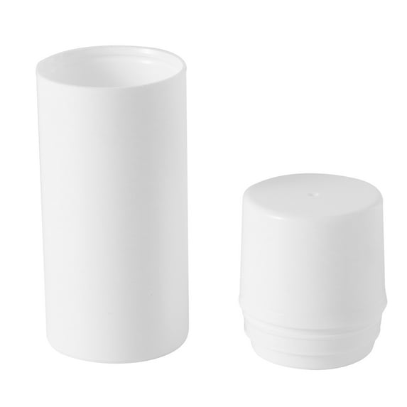 UKCOCO 3Pcs White Reusable Plastic Press Dispenser Bottles for Liquid Subpackaging and Travel Storage