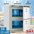 thumbnail image 1 of White 32L Hot Towel Warmer Cabinet Facial Skin Care Hair Barber Esthetician Salon Beauty Spa Tattoo Equipment, 1 of 11