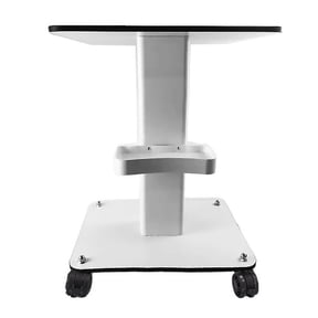 White 360 Salon Trolley Stand for Beauty Machine Super Large Table SPA Rolling Cart 52 * 40cm