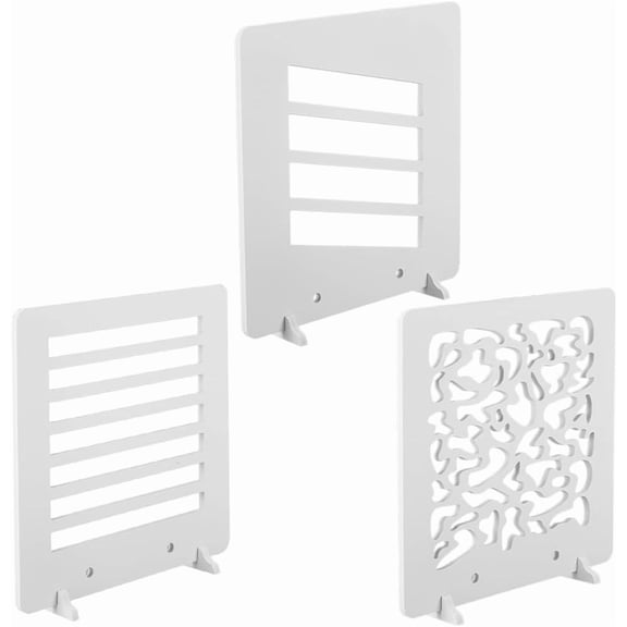 White 3Pcs 3 Styles Light and Shadow Boards Photography Background Shadow Boards Small Product Photography Backdrops Photo Backdrop Boards for Table Top Product Phogography Food Jewelry 11.81Inch