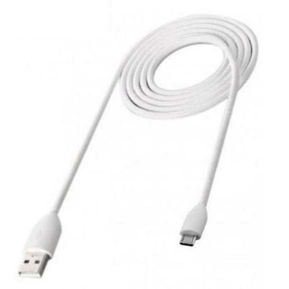 White 3ft USB Cable Rapid Charger Sync Power Wire Micro-USB Data Cord Supports Fast Charging E2 for Samsung Galaxy Tab S2 NOOK 8.0 (SM-T710) - Verizon Ellipsis 7 8