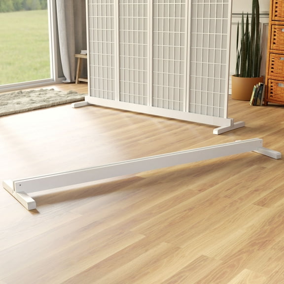 White 4 Panel Room Divider Stand (Stand Only)