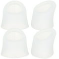 thumbnail image 1 of TABLZONE White Silicone Teapot Spout Sleeves Non-Slip for Kitchen 4Pcs, 1 of 6