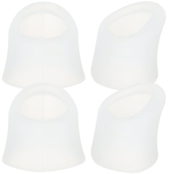 TABLZONE White Silicone Teapot Spout Sleeves Non-Slip for Kitchen 4Pcs