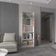 thumbnail image 1 of White 5-Shelf Bookcase, 1 of 8