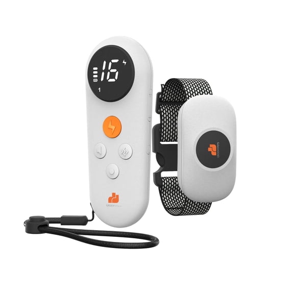 White 550 YD Remote Dog Training Shock Collar for Small Medium Large Dogs
