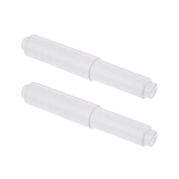 BESTOYARD 6Pcs Bathroom Toilet Paper Spring Coil Rod Flexible White Paper Holder