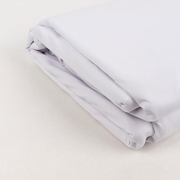 White 60" x 10 yards 4-Way Stretch Spandex Fabric Bolt Wedding Party Crafts
