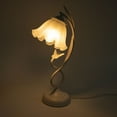 thumbnail image 1 of White 60W Table Lamp Flower-shaped Table Lamp Bedside Desk Light Night Light Fixtures, 1 of 24