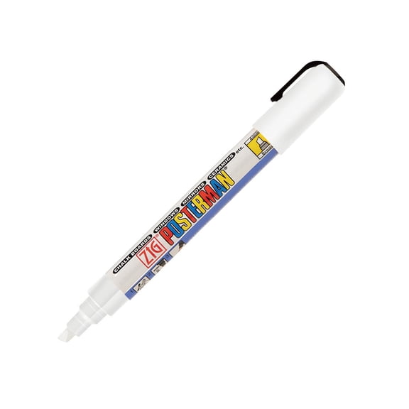 White 6Mm Posterman