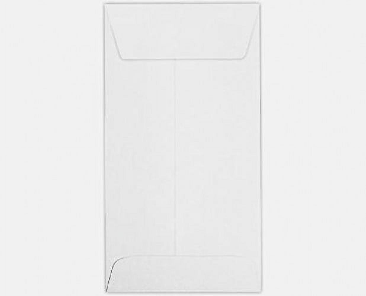 White 7 Coin Envelope( 3.5" x 6.5 ") A pack of 100 Envelopes