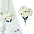 thumbnail image 1 of White 7 Heads Artificial Carnation Flowers, Plastic Bouquet with Stems, Simulation Plant for Mothers Day Gift, Wedding Decor, Home Centerpieces, Vase Arrangements for Living Room, 1 of 6