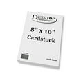 White 8" x 10" Cardstock Blank SUPER Thick Paper Heavy Weight 120lb