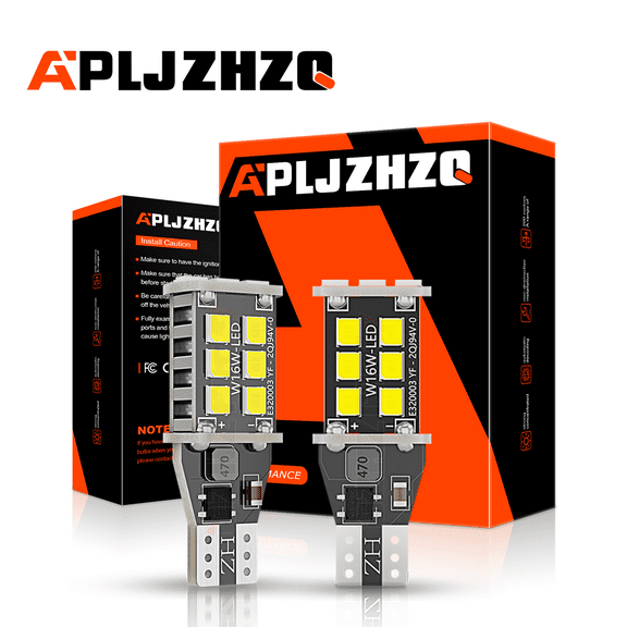 White 921 W16W LED Reverse Light Bulb for Jeep Cherokee 2014 2015 2016 2017 2018