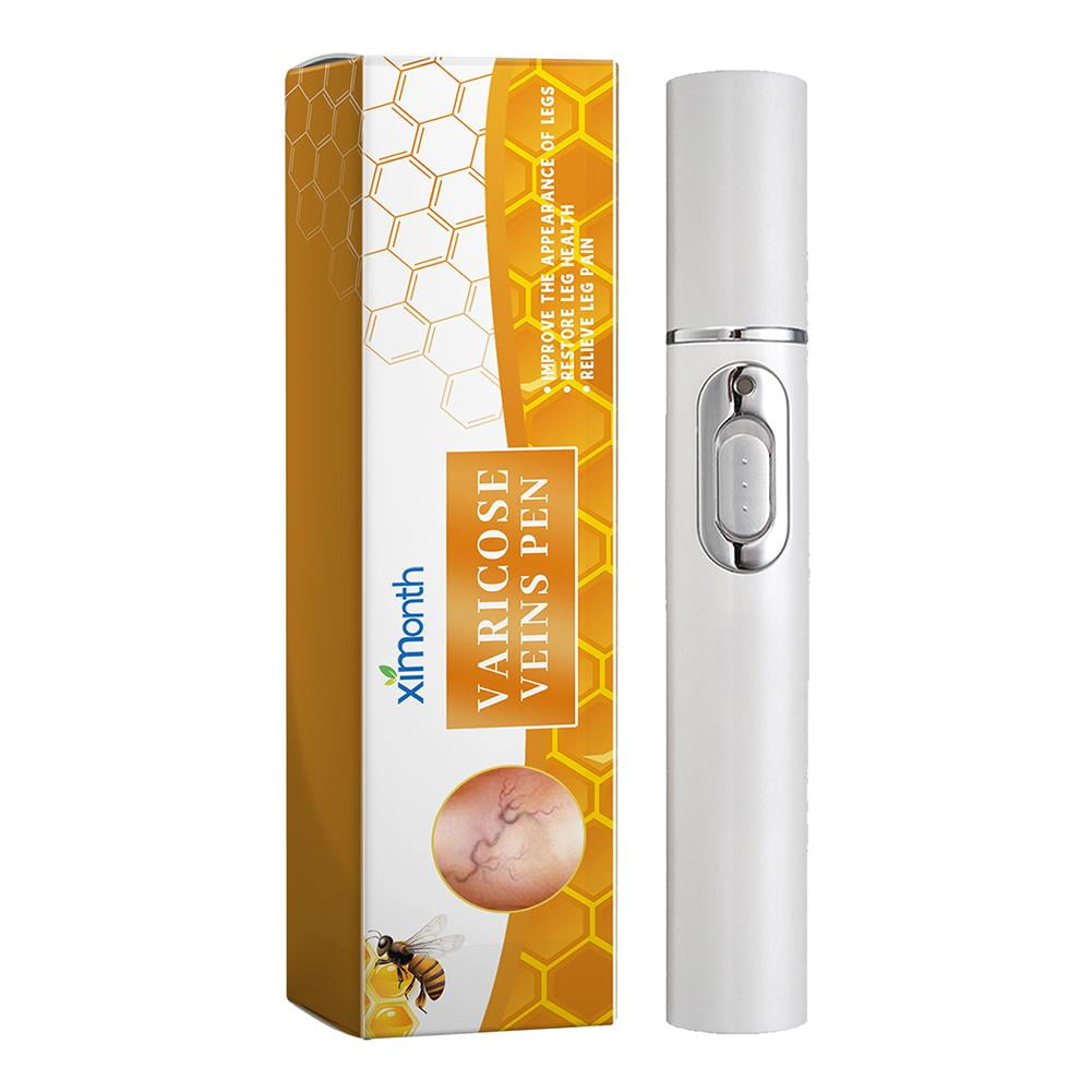 White (A)Vein care laser massage pen effectively relieves vascular