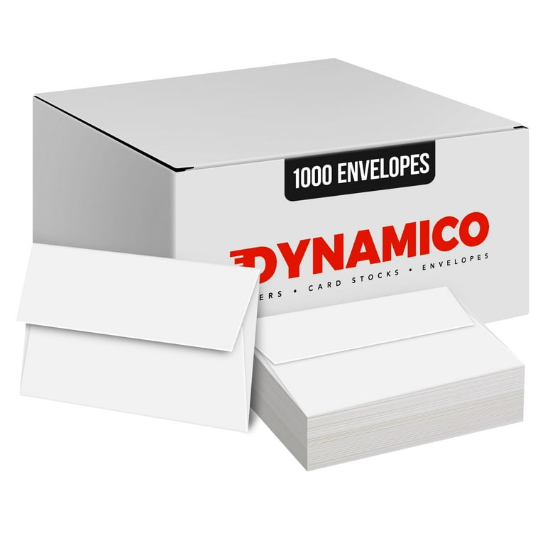 White A2 Envelopes – Perfect for 4.25 x 5.5 Greeting Cards