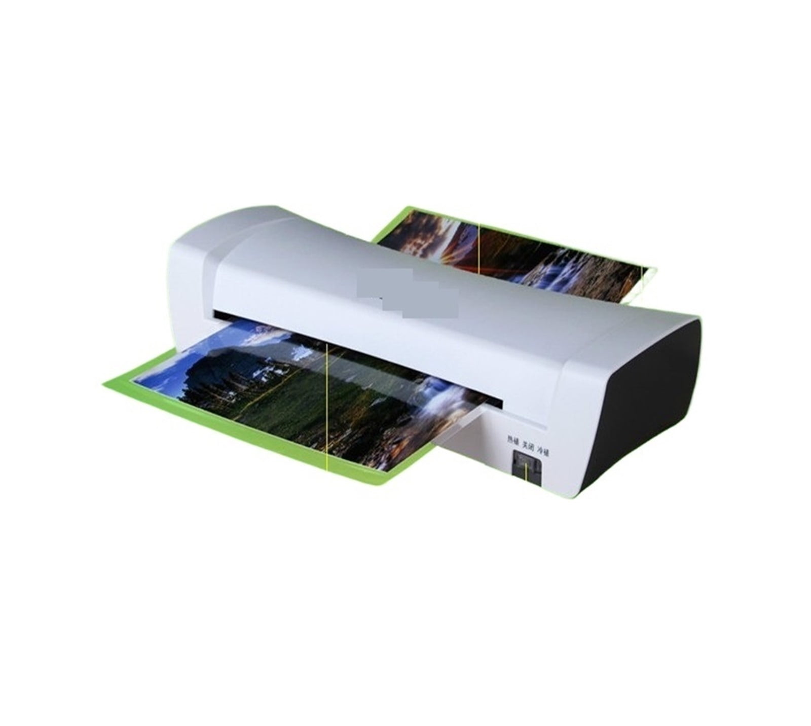 White A4 Photo Laminator Office Hot & Cold Thermal Laminating Machine Professional For A4 Document Photo Film Roll Laminator