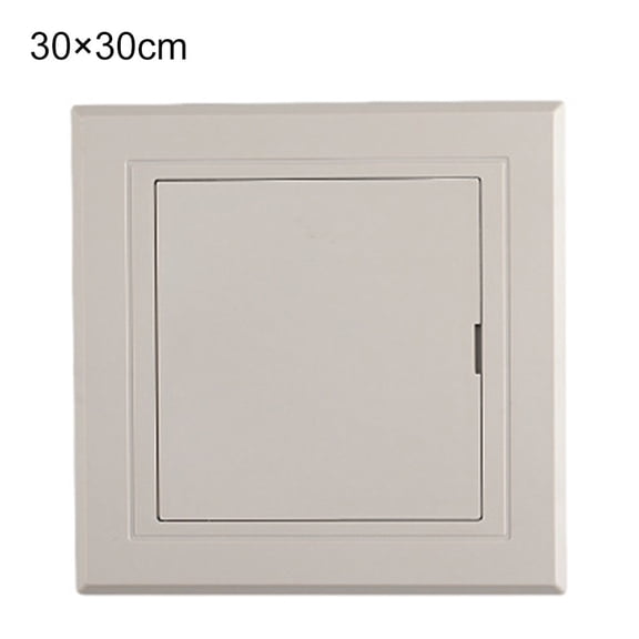 White Access Panel Door Removable Inspection Hole 25×30/30X30Cm Cleaning Flap Maintenance Opening Wall Ceiling Hatch Cover