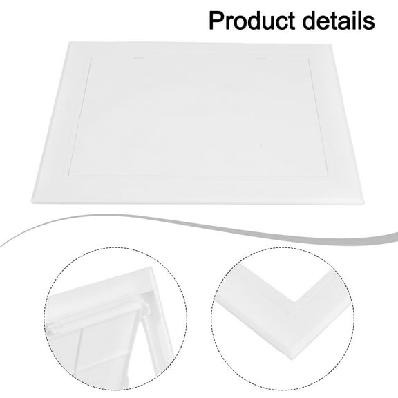 White Access Panel Door Removable Inspection Hole 25×30/30X30Cm Cleaning Flap Maintenance Opening Wall Ceiling Hatch Cover