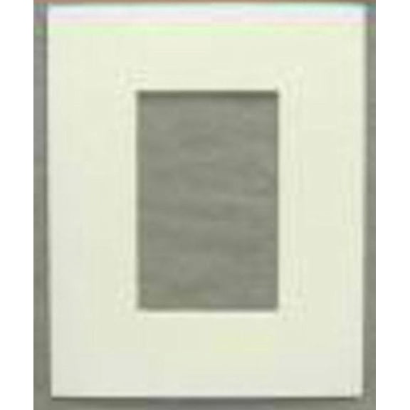 White Acid Free Picture Frame Mat, 5x7