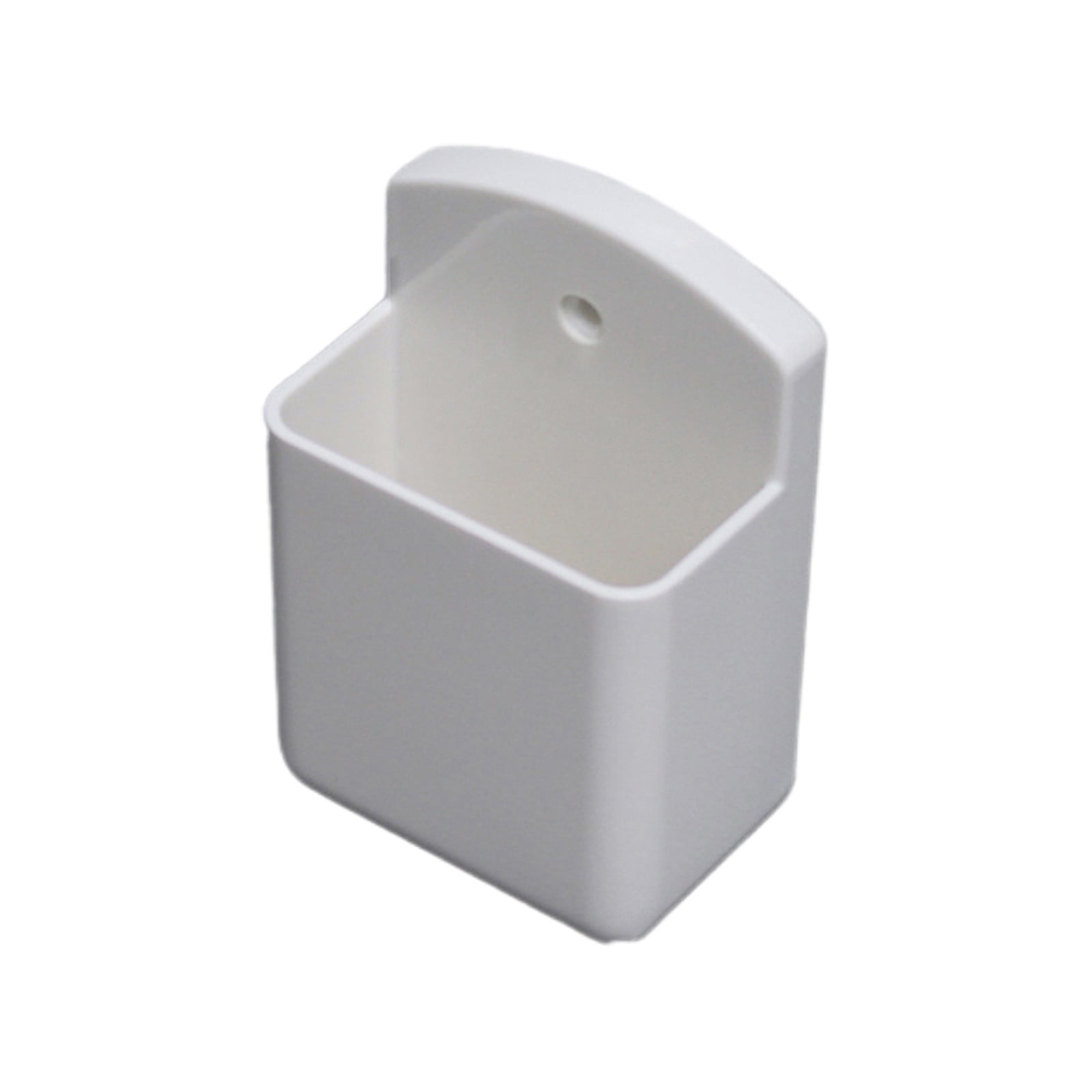 White Air Conditioner Remote Control Holder Wall Mounted Box Storage