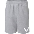 thumbnail image 1 of White Air Force Wings Emblem Super-comfort sweatshorts, 1 of 2