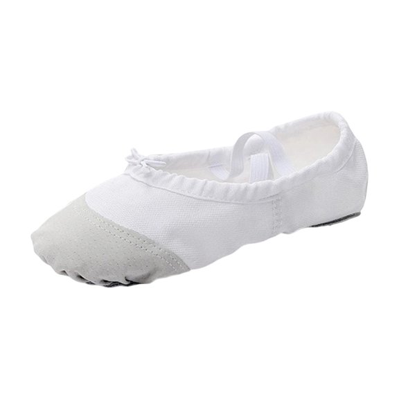 White All-Season Ladies Lace-Up Dance Footwear Plus Size Comfort Fall Winter Trendy Soft Sole Canvas Practice Shoes Ideal For Training Sessions