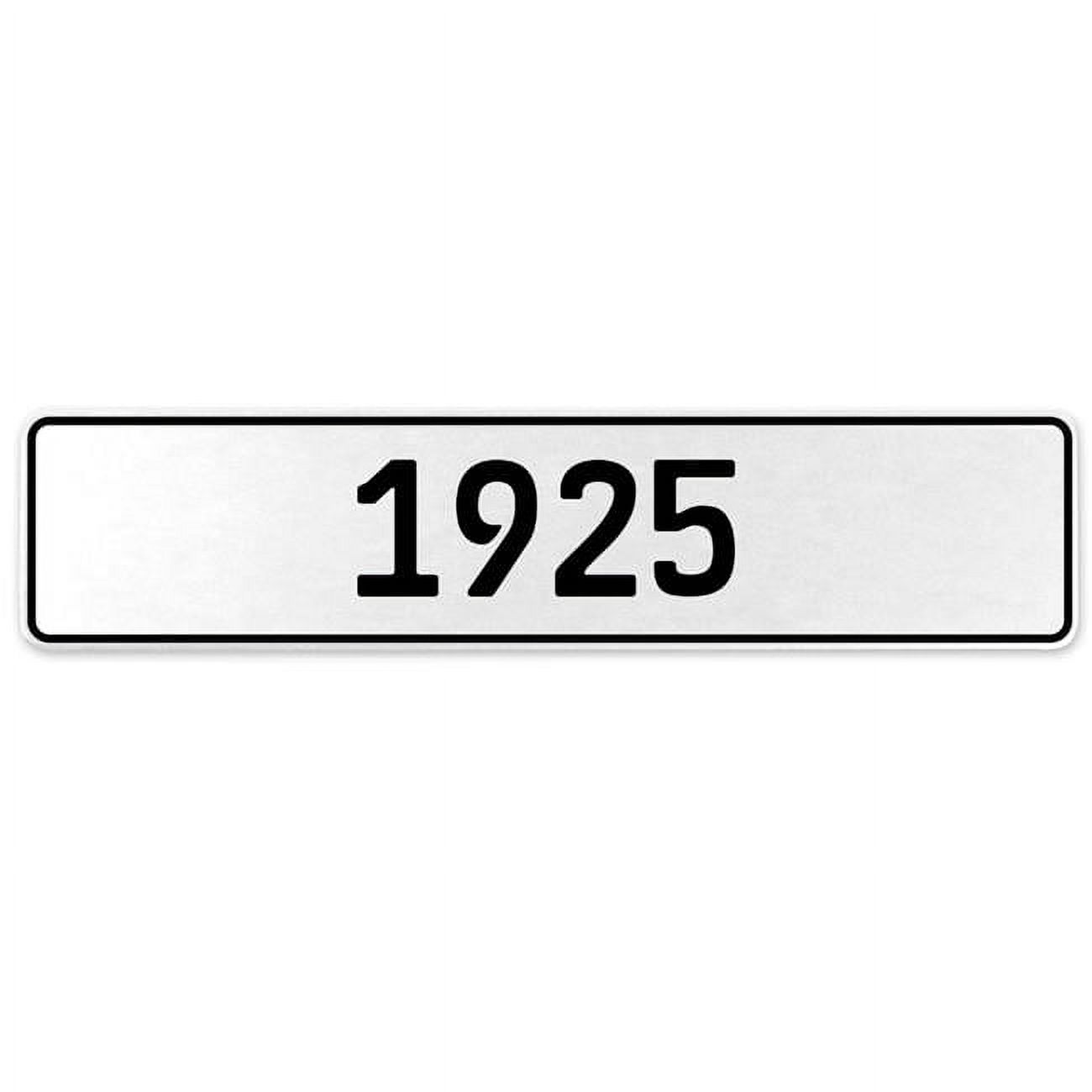 White Aluminum Street Sign Mancave Euro Plate Name Door Sign Wall Art ...