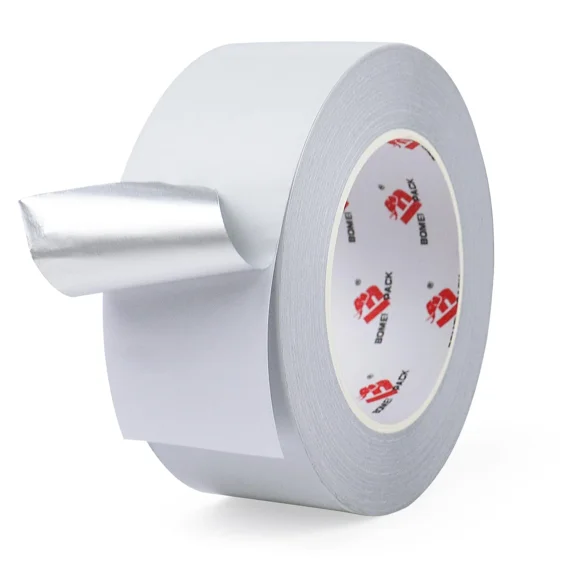 White Aluminum Tape,White Foil Tape HVAC Sealing & Patching Hot Cold Air Duct Tape Aluminum Foil Tape for Pipe, Metal Repair, HVAC, Air Ducts, Insulation (3 Inch)