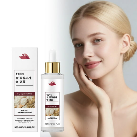 White And Black Rice Ampoule Soft Exfoliating 100ml