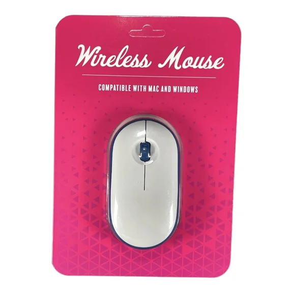 White And Black Wireless Mouse