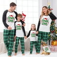 thumbnail image 1 of White And Green Cousin Crew Christmas Pajamas Family And Dog, Two-pieces, Size NB-Men 6XL, 1 of 7