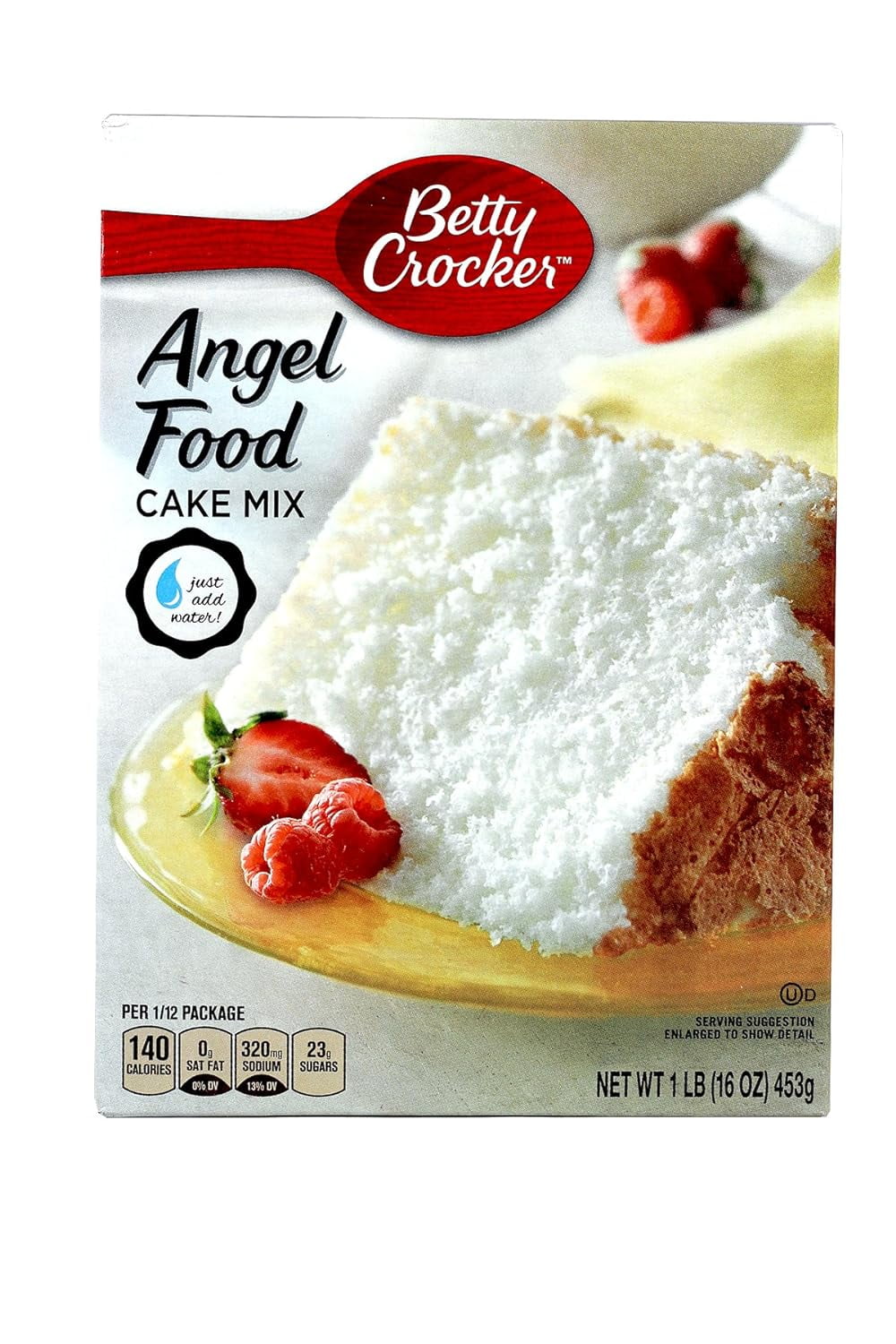 White Angel Food Cake Mix Pack Of 3 (16oz) Boxes