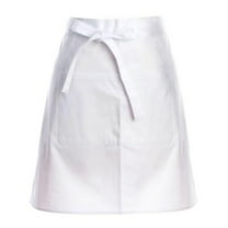 White Apron Waist, Half Apron, Chef Costume With Pockets, Chef Apron Kitchen Cooking Aprons for Women and Men