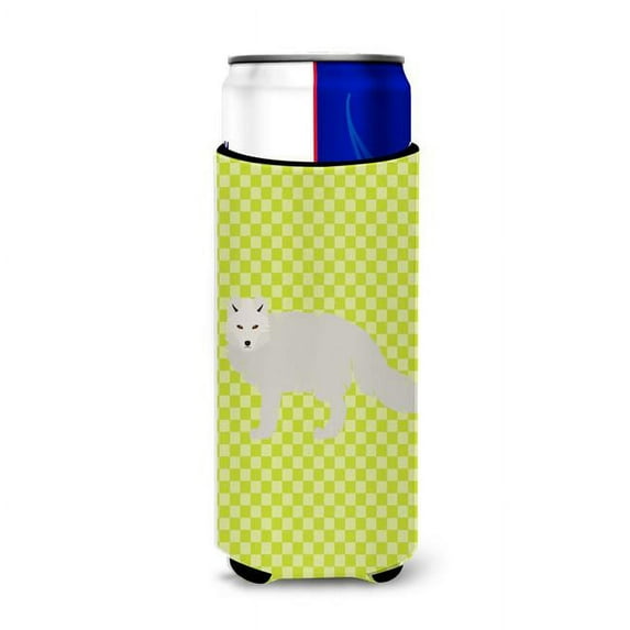 White Arctic Fox Green Michelob Ultra Hugger for Slim Cans - Green