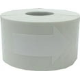 thumbnail image 1 of White Arrow Stickers, 2 x 1 Inches in Size, 500 Labels on a Roll, 1 of 1