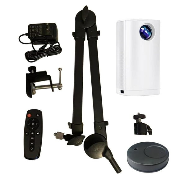 White Art Projector For Tracing Drawing Painting Mini Portable Digital Projector Desktop Canvas Wall Art Supplies Artists White Color