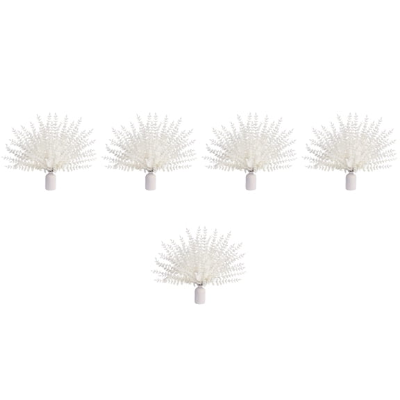 White Artificial Eucalyptus Stems,180Pcs Faux Eucalyptus Branches Leaves Arrangement Wedding Bouquet Decor