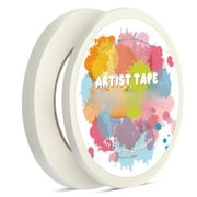 White Artist Tape for Watercolor Paper, White Art Masking Tape for Drafting Painting Canvas Framing - Acid Free