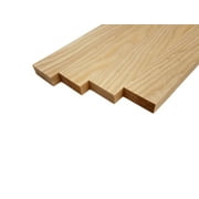 White Ash Lumber Board - 3/4" x 2" (4 Pcs)