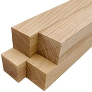 White Ash Lumber Turning Blanks - 2" x 2" (4 Pcs)