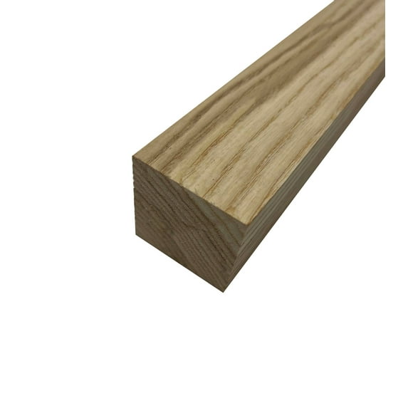 White Ash Turning Wood Blanks 1" x 1" x 24" (1 Piece) - Enhance Your Woodworking Skills with Exquisite Wood Turning Blanks