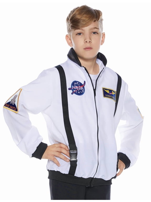 White Astro Jacket Child Halloween Costume
