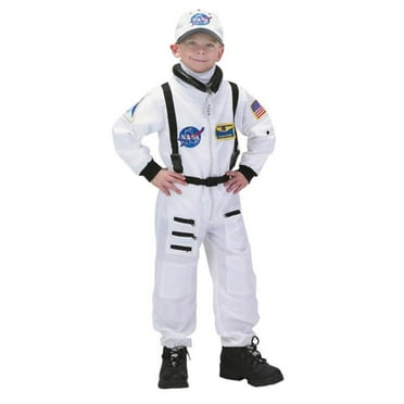 White Astronaut Suit Child Halloween Costume