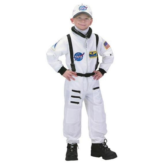 White Astronaut Suit Child Halloween Costume